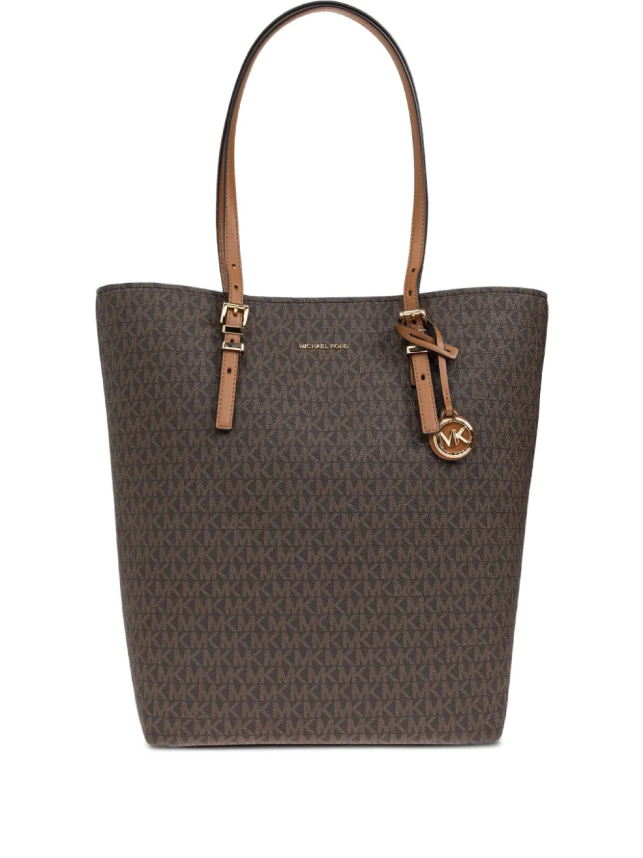 

Сумка-тоут с логотипом Michael Michael Kors, коричневый