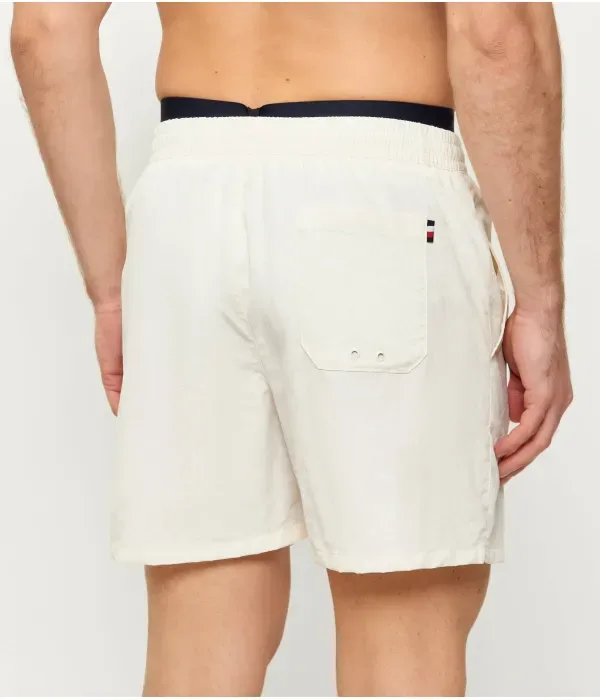 Пляжные шорты regular fit Tommy Hilfiger, экрю — фото 2