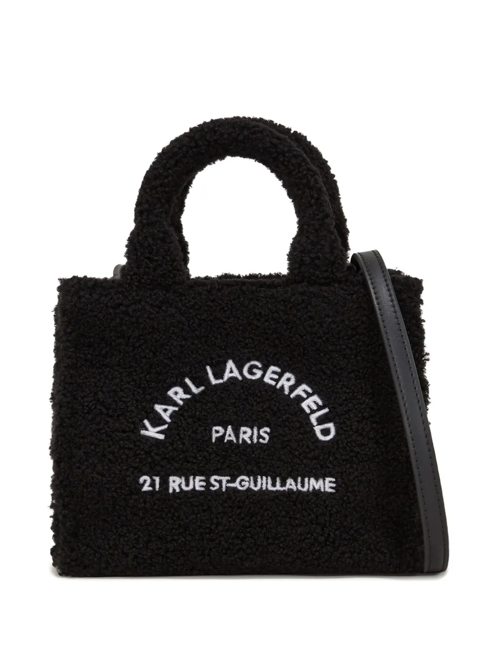 

Сумка-тоут Rue St-Guillaume размера мини KARL LAGERFELD, черный