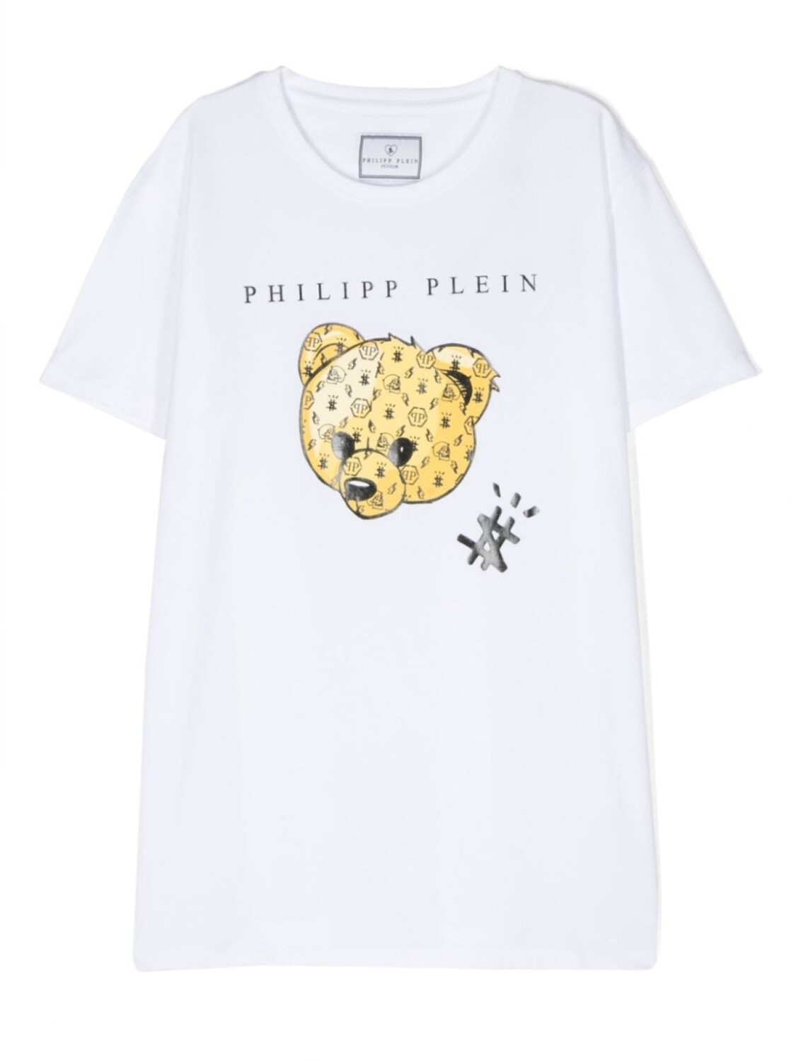

Philipp Plein футболка с принтом, белый