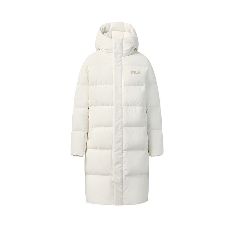 

FILA Оригинальная пуховая куртка унисекс облачно-белая, Cloud White