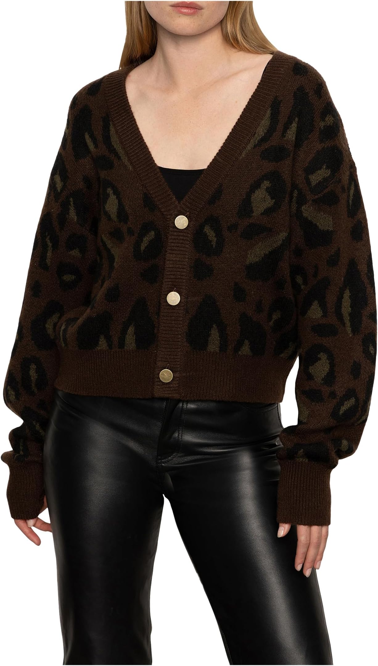 

Свитер Sanctuary Women's Meow Cardi, Kitty Camo