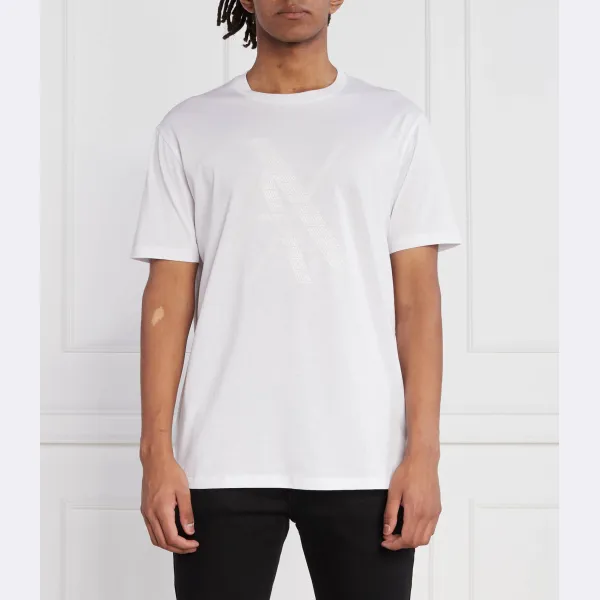 

Футболка стандартного кроя Armani Exchange, белый