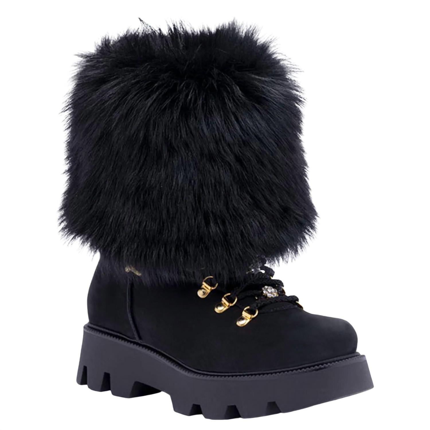 Ботинки Seicento черные Montelliana — фото 3
