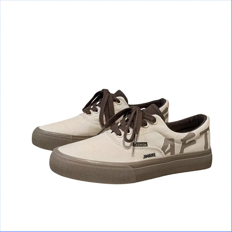 

King Jinmai Мужские низкие скейтерские кеды цвета хаки, цвет Khaki