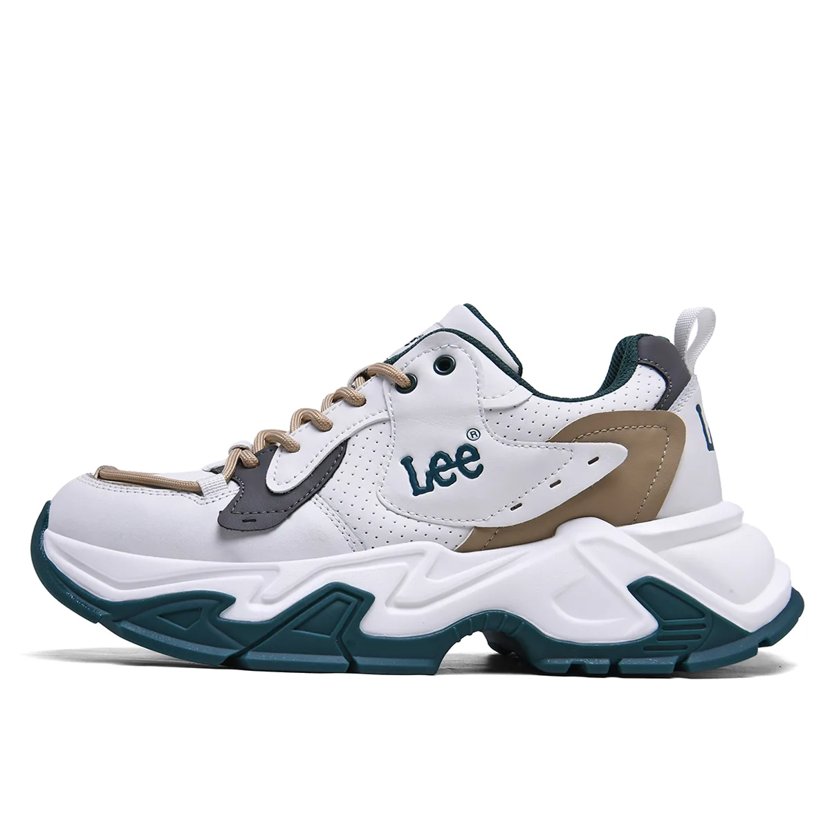 Мужские кроссовки low top chunky Lee, Dark Ink Green