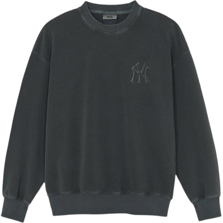 

MLB Толстовка New York Yankees мужская charcoal black gray, Черный, MLB Толстовка New York Yankees мужская charcoal black gray