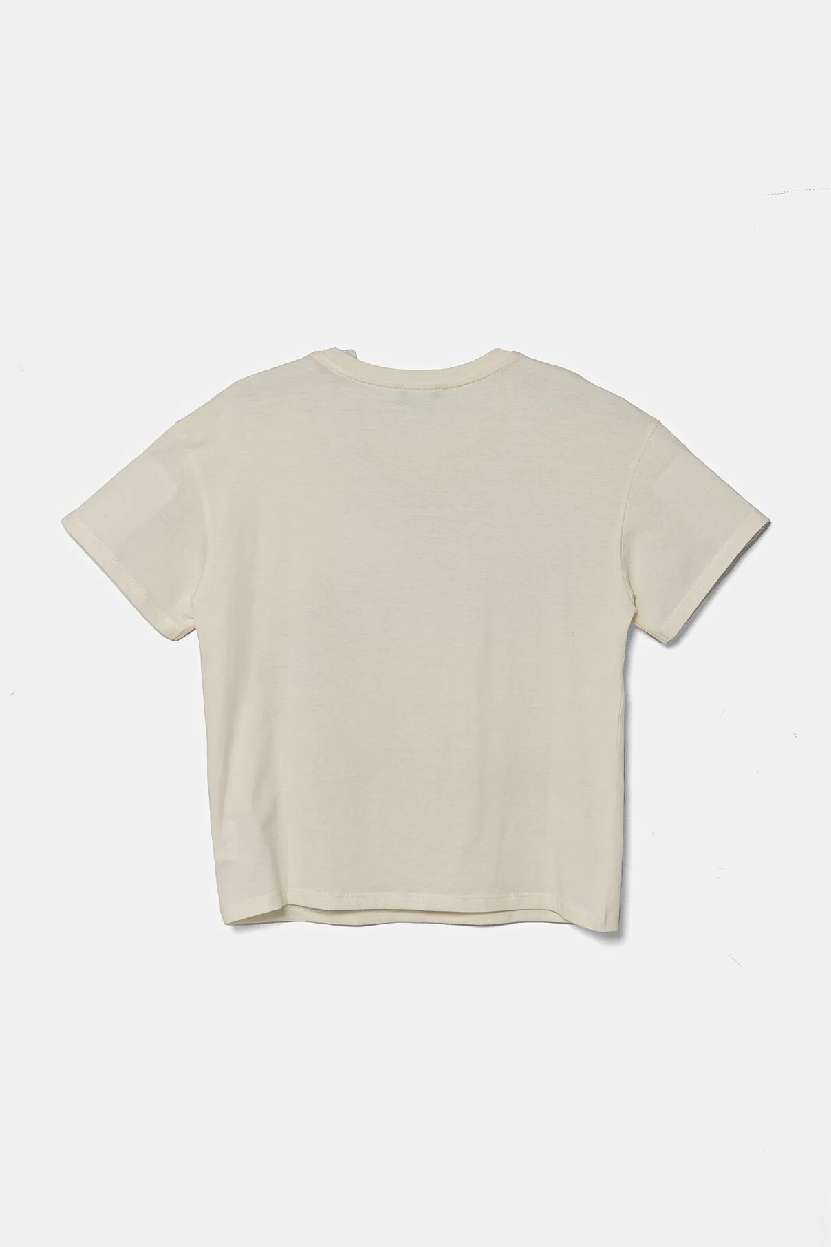 Футболка из хлопка для детей United Colors Of Benetton, бежевый — фото 3