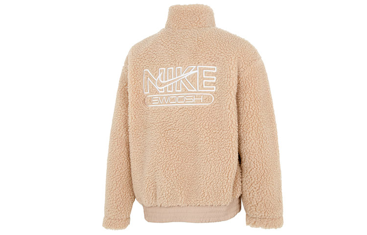 Nike Женская бархатная куртка цвета плетёного жёлтого, Rattan Yellow — фото 4