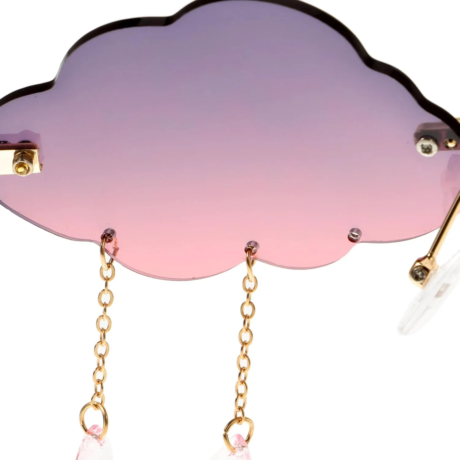 

Солнцезащитные очки неправильной формы с узором в виде ракушек, женские, для фотосъемки, в светло-золотистой оправе, с защитой от УФ-излучения, модные Beavorty