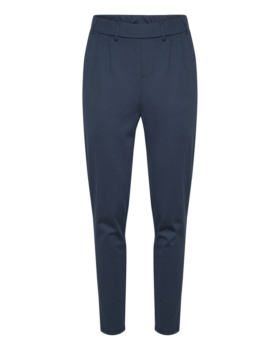 

Обычные брюки со складками спереди Kaffe Jenny, морской синий