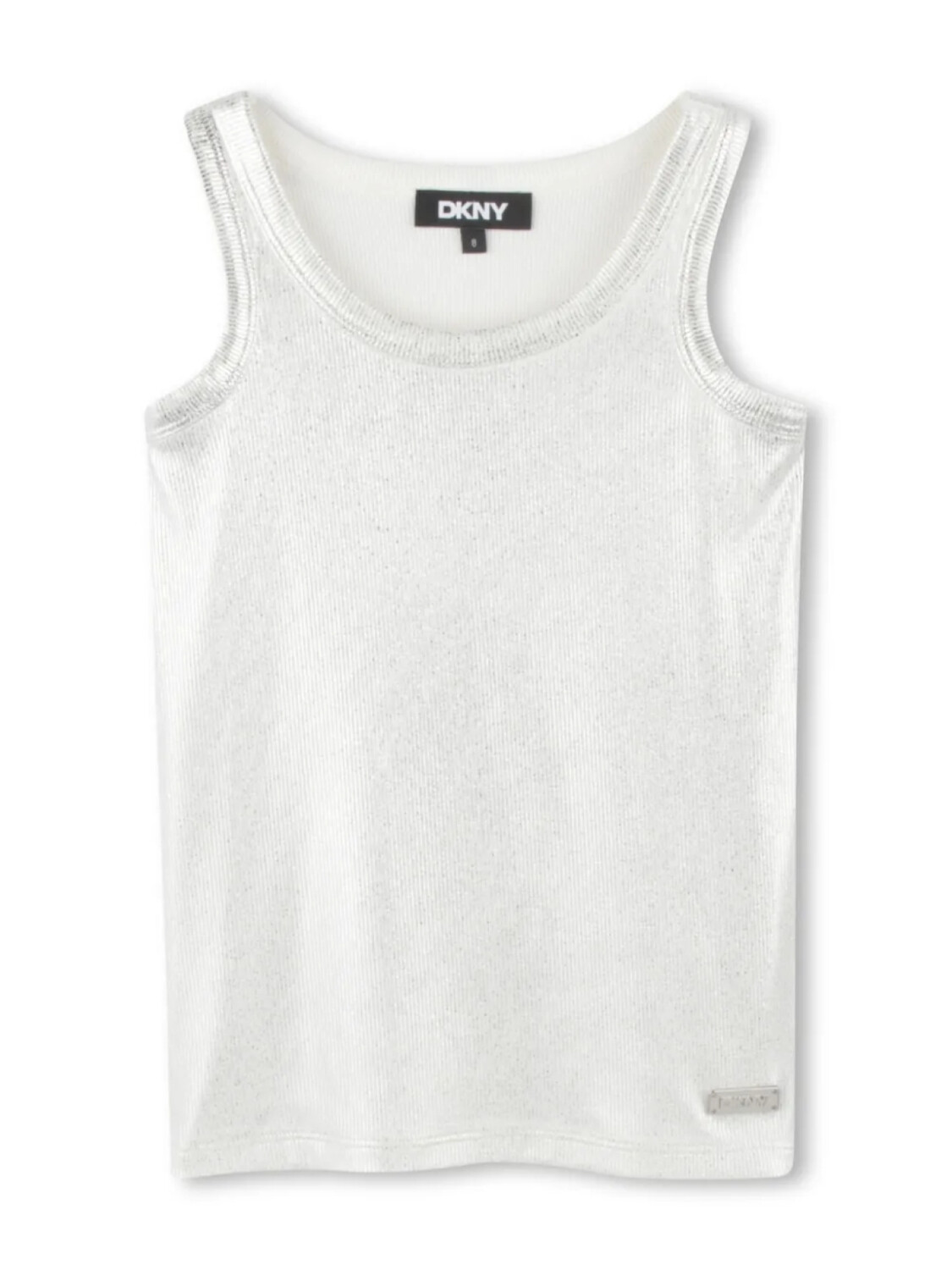 

Dkny Kids топ с логотипом, серый