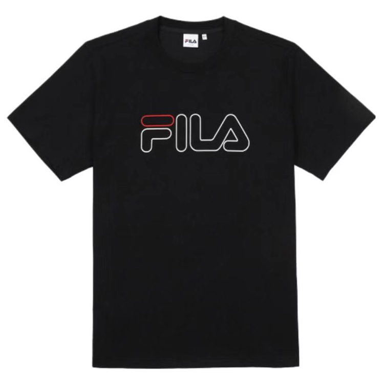 

Футболка унисекс черная FILA