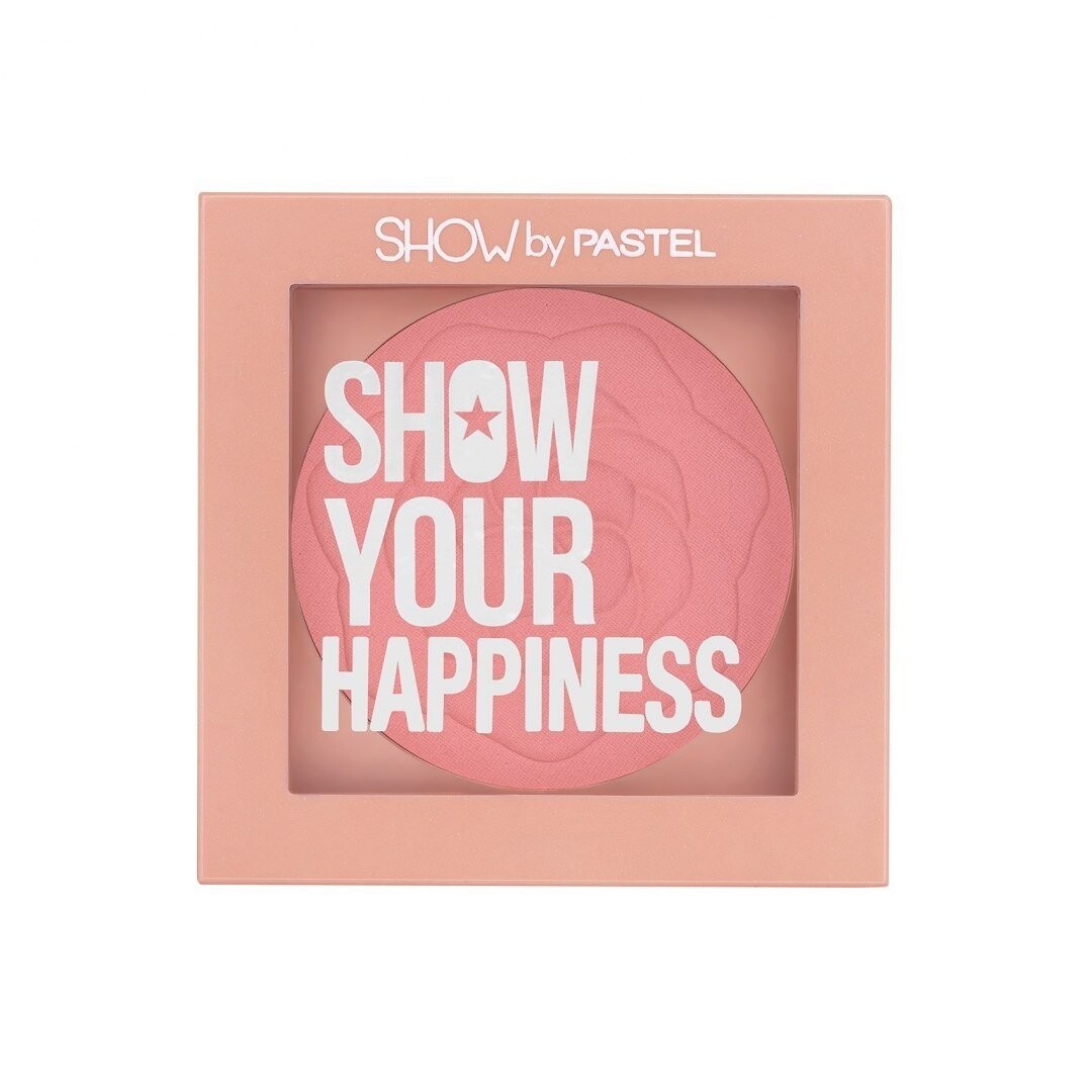 

Pastel, Show by Pastel, румяна Show Your Happiness № 201, 1 шт