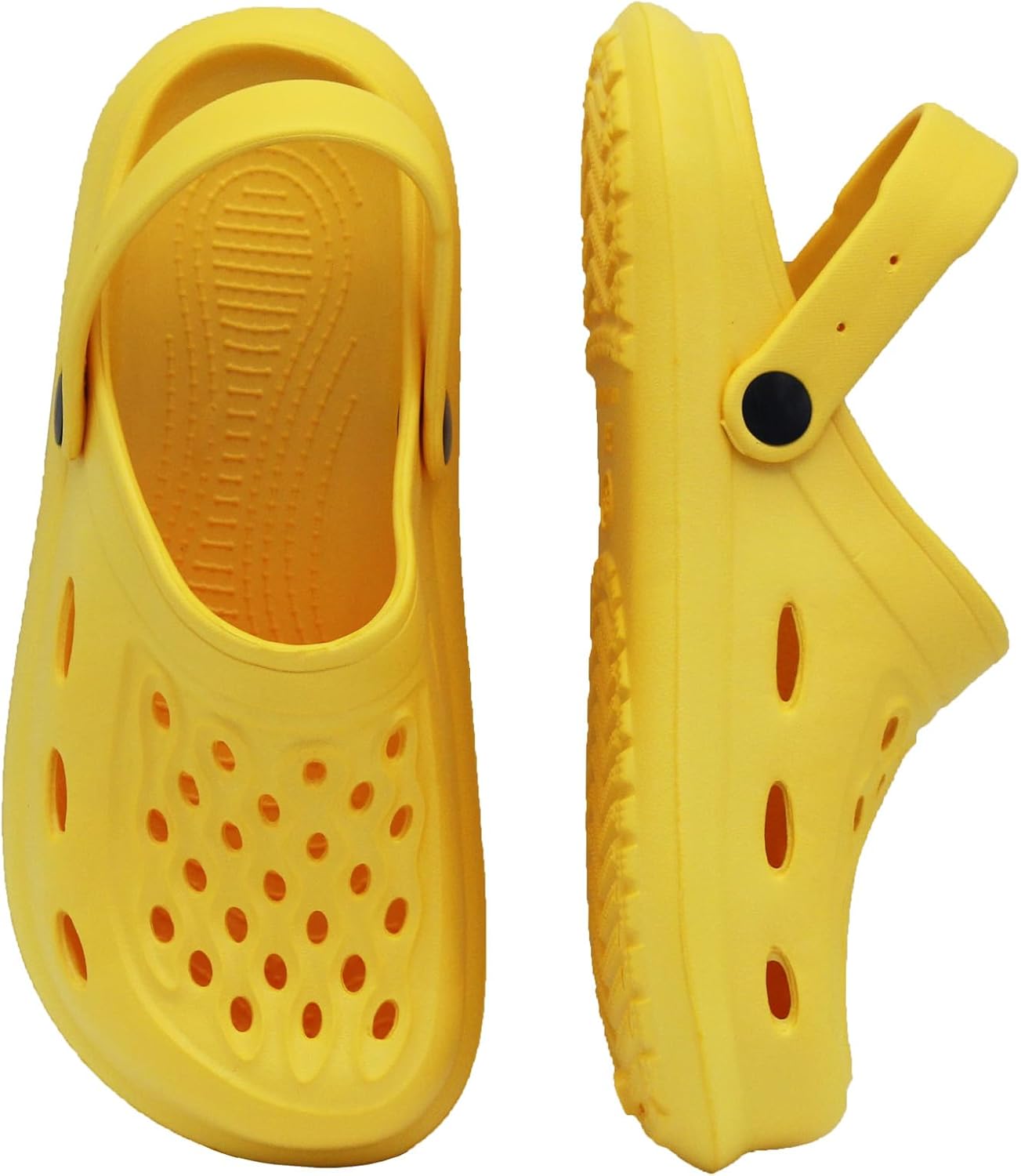 

Садовые сабо для женщин и мужчин, сабо-мюли, классические шлепанцы для дома, повседневная обувь для улицы, нескользящие с воздушной подушкой, обувь с толстой подошвой Shuyo, желтый