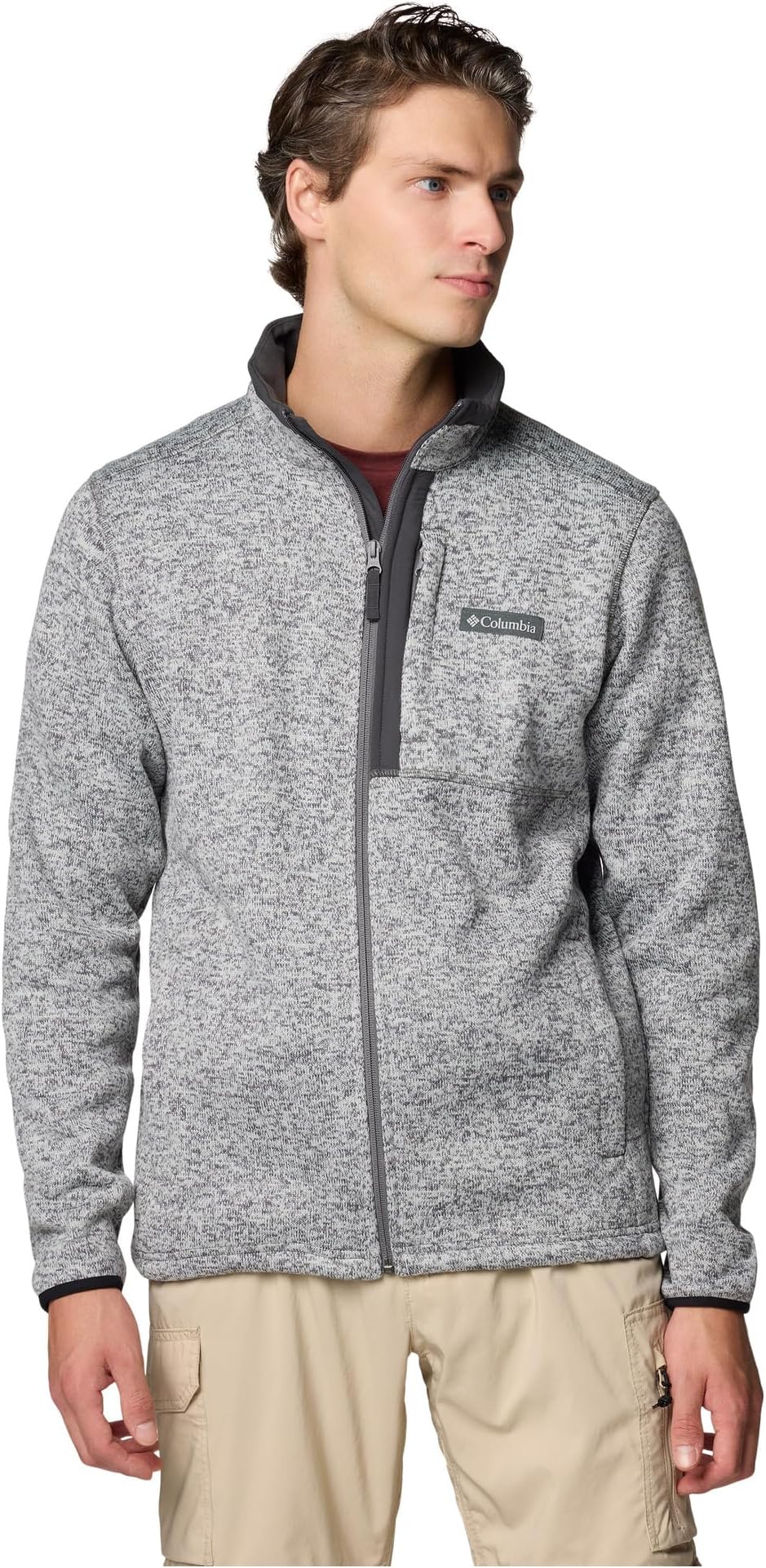 

Толстовка Columbia Sweater Weather Full Zip, цвет City Grey Heather 2