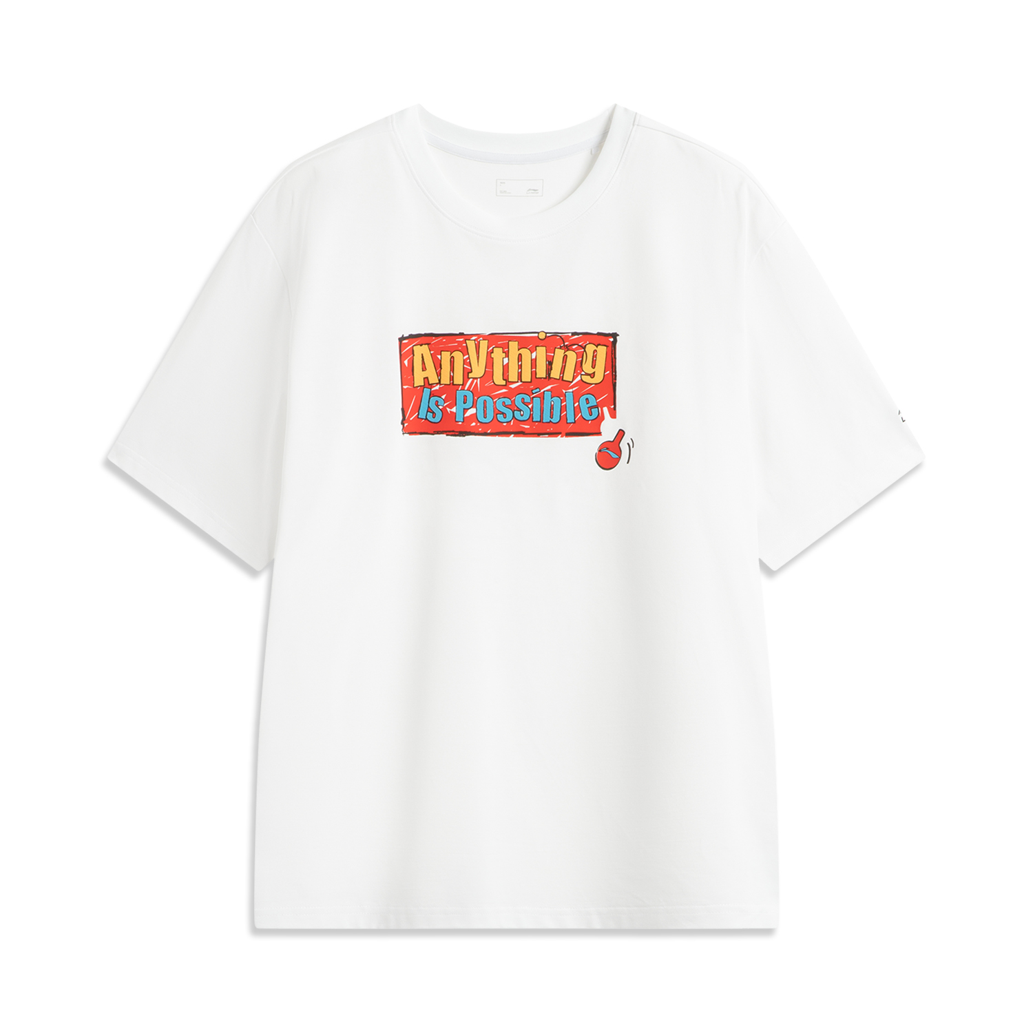 

LINING Футболка мужская стандартная белая