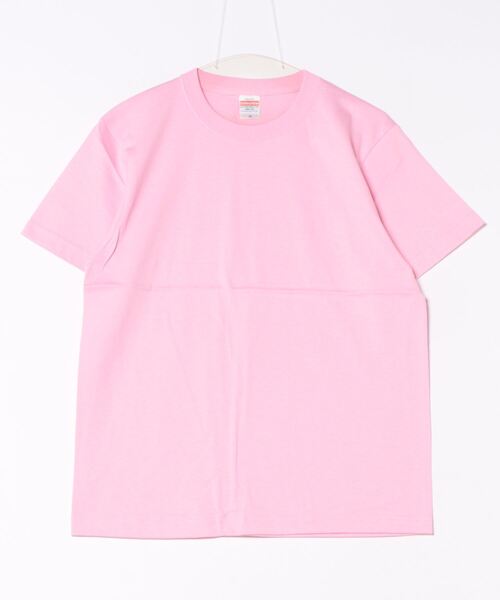 

VIBGYOR Футболка с коротким рукавом, однотонная, United Athle, розовый