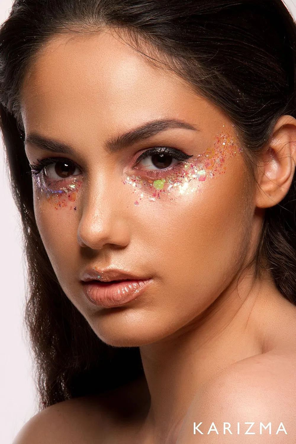 Глиттер для лица и тела «Iridescent» от Karizma Beauty Karizma, Pink — фото 4