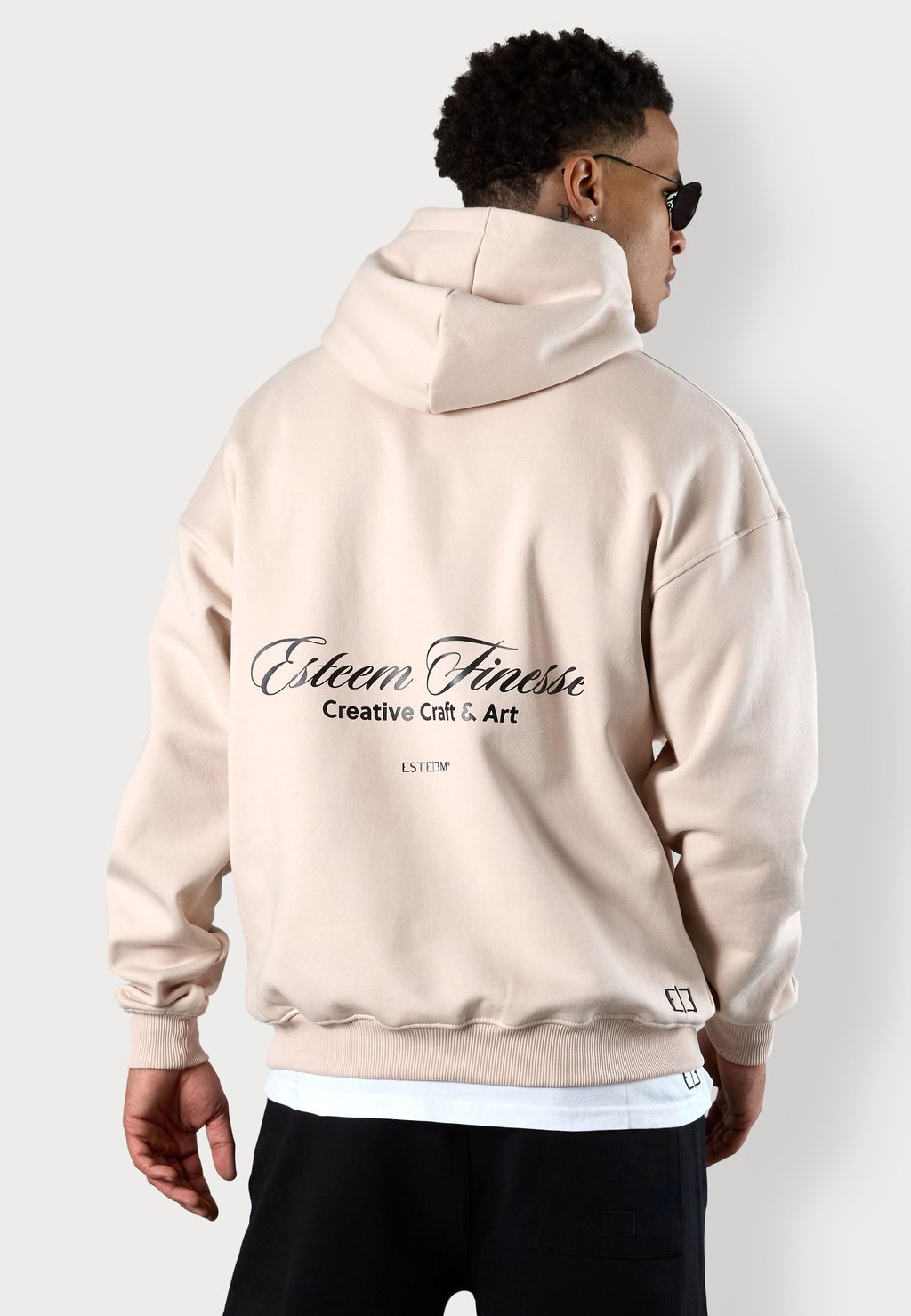

Толстовка FINESSE OVERSIZED - Hoodie ESTEEM, светло-коричневый