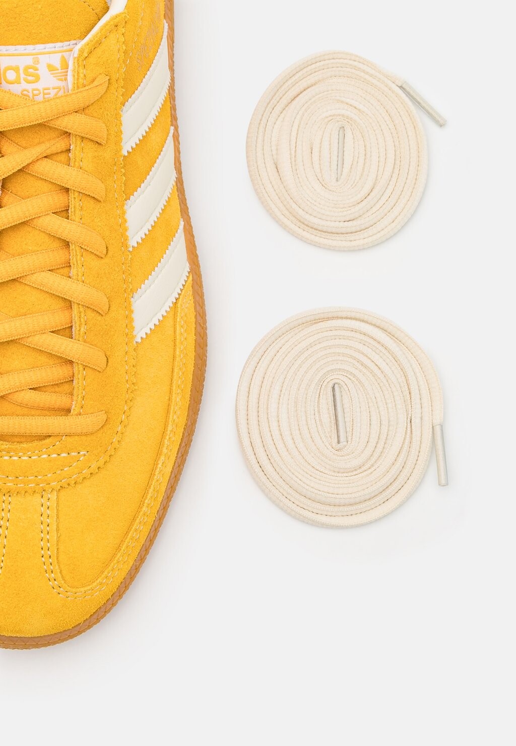 Полукеды Handball Spezial Unisex adidas Originals, желтый preloved/кремово-белый/обувь белая