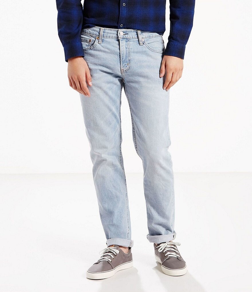 

Прямые эластичные джинсы Levi's 511 узкого кроя, синий