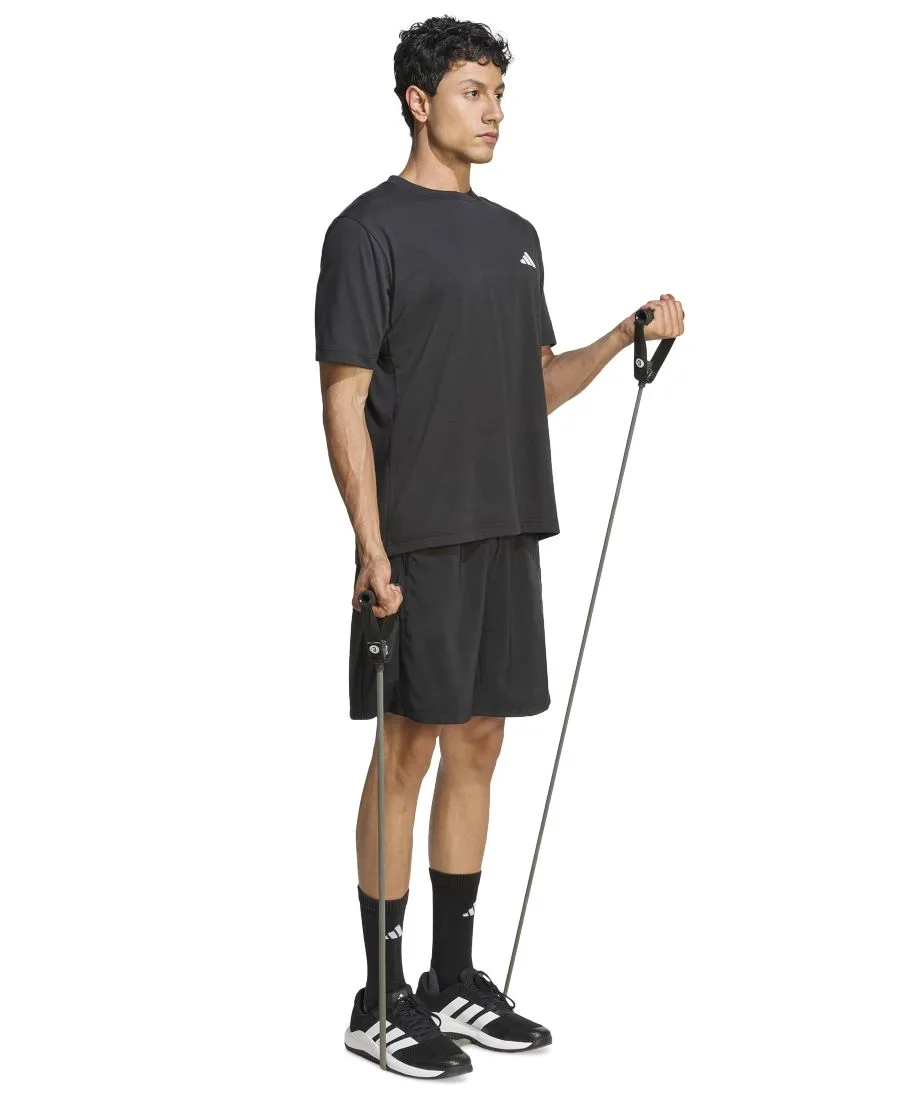 Мужские спортивные шорты из тканого материала Base Woven Shorts Adidas, черный — фото 2