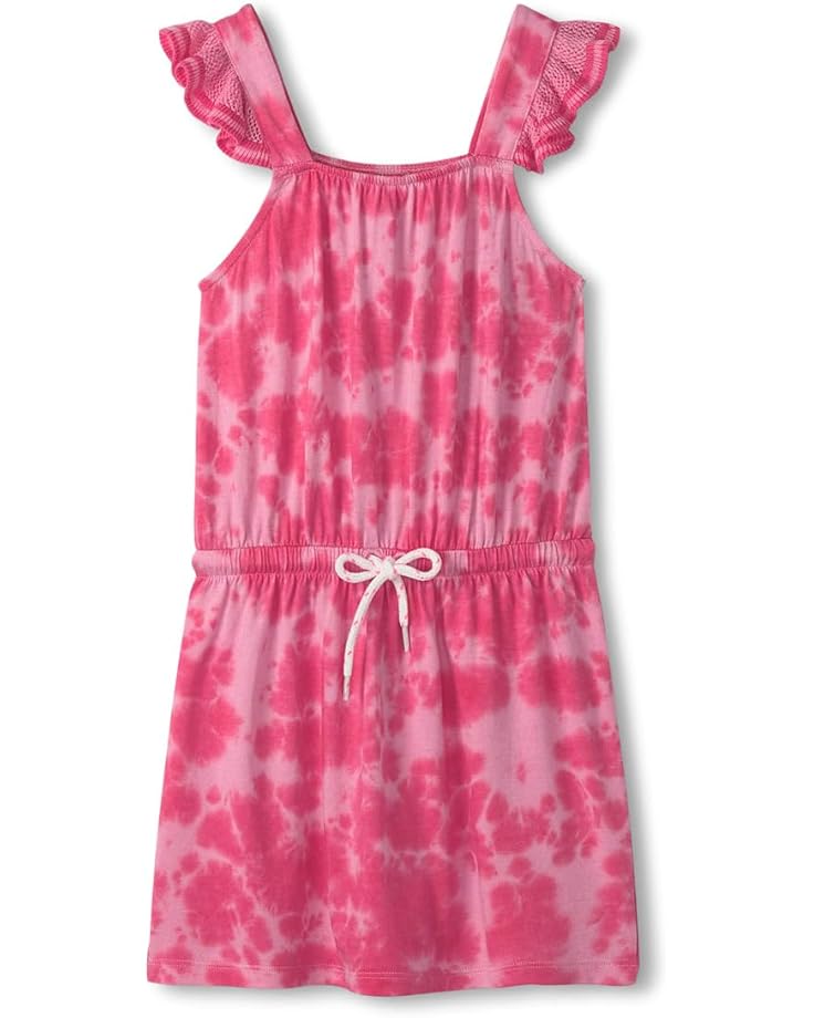 

Платье Hatley Kids Crochet Sleeve Dress, цвет Tie Dye Crush