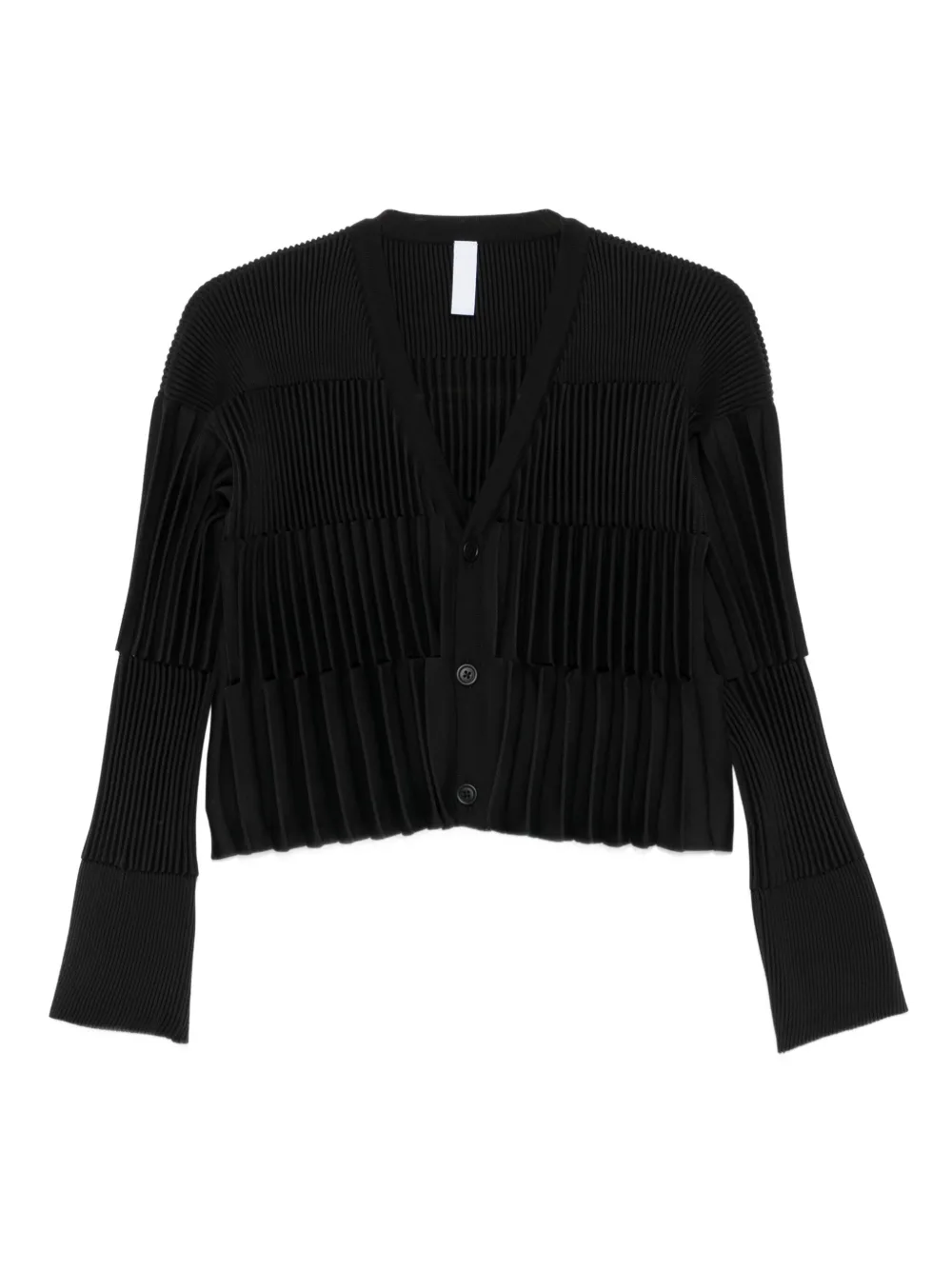 

Кардиган с плиссировкой CFCL, черный