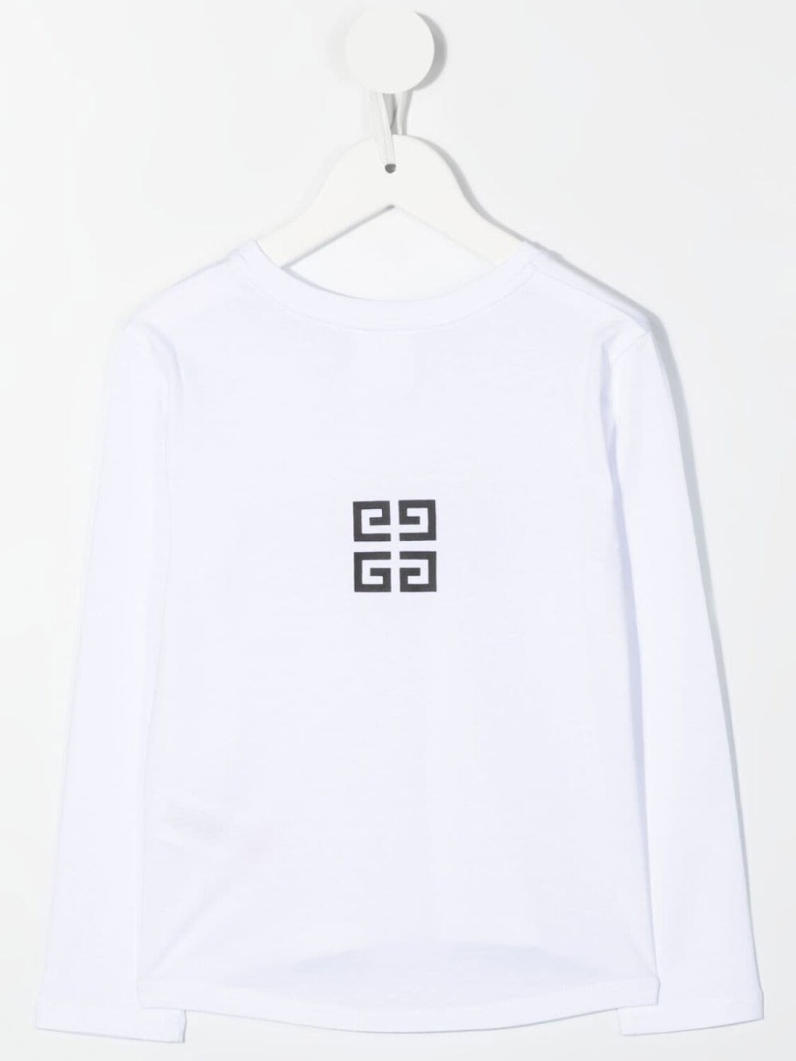 Givenchy Kids футболка с длинными рукавами и логотипом 4G, белый — фото 2