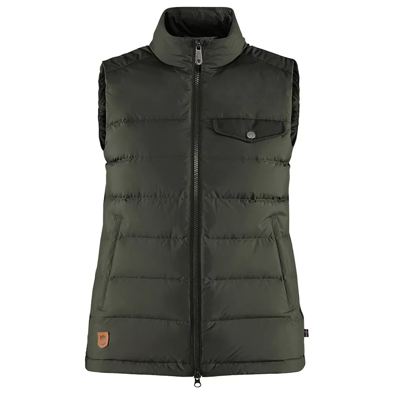 

Женский пуховик Fjallraven Greenland, цвет Deep Forest