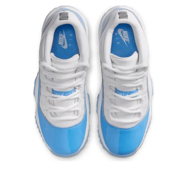 Кроссовки Air Jordan 11 Retro Low 'University Blue' 2026 FV5121-100, белый — фото 4