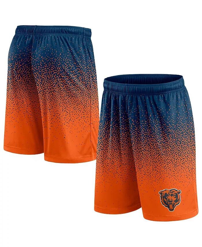 

Мужские шорты Chicago Bears Ombre темно-синего цвета, оранжевого цвета Fanatics