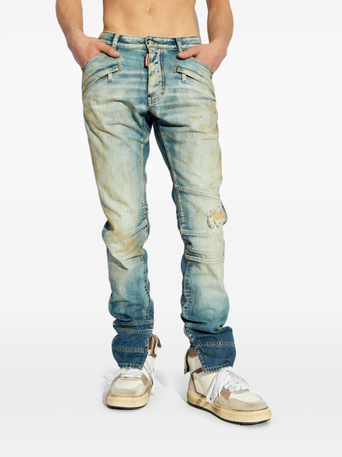 DSQUARED2 джинсы Honda Cool, синий — фото 2