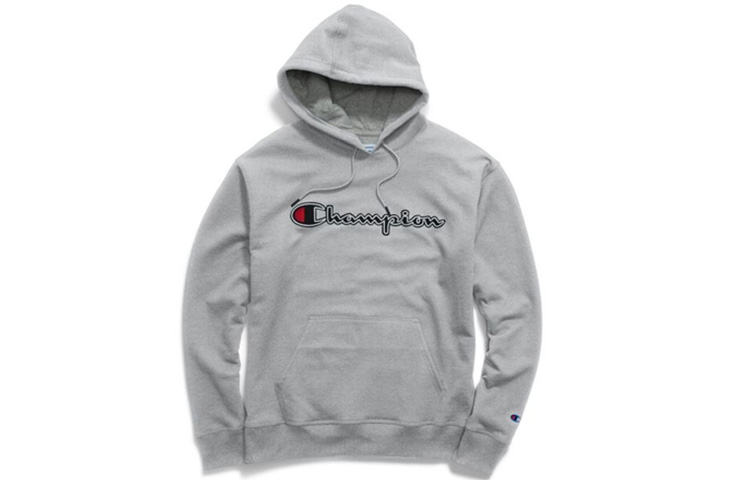 

Толстовка с капюшоном Regular US Version Unisex серый Champion