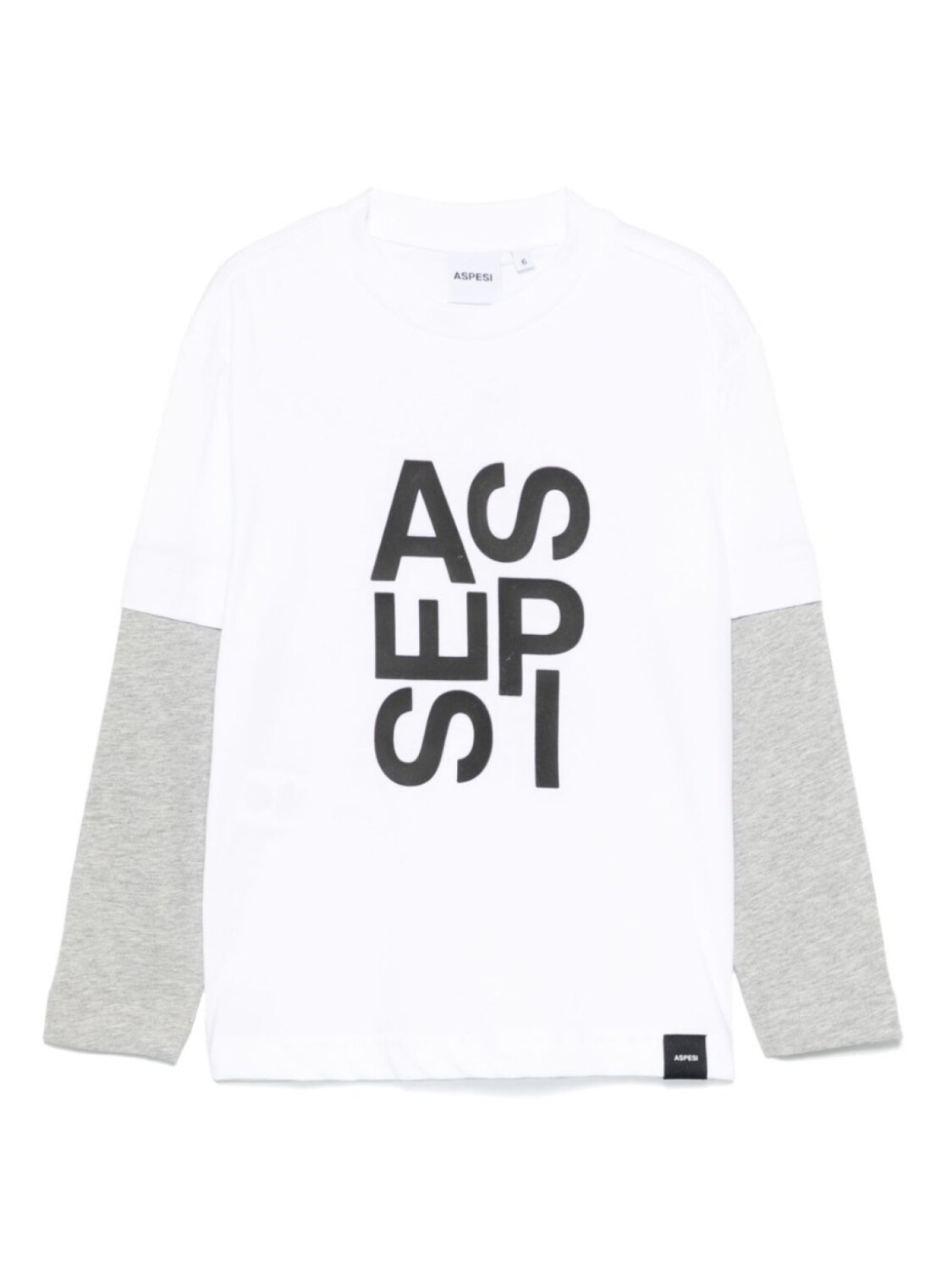 

Aspesi Kids футболка с логотипом, белый