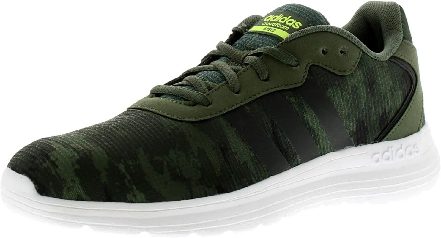 Мужские кроссовки Adidas Ftwbla (MARUNI Cloud Foam Speed ​​Trainers - белые/желтые/Amasol), один размер