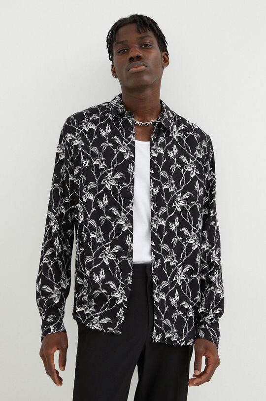 

Рубашка Куплс The Kooples, черный