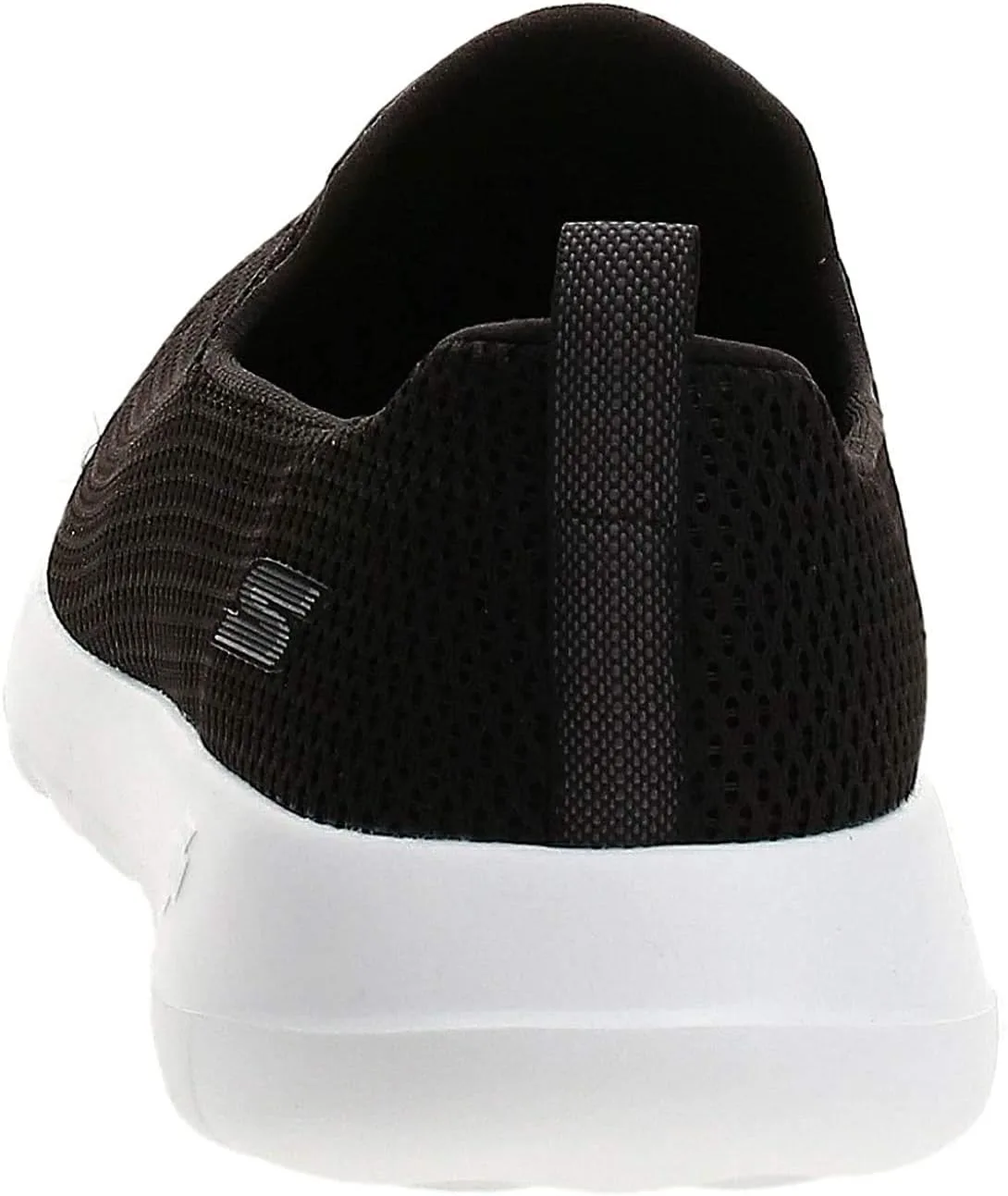 Мужские слипоны Skechers Go Walk Max-privy-54626, белый/черный — фото 4