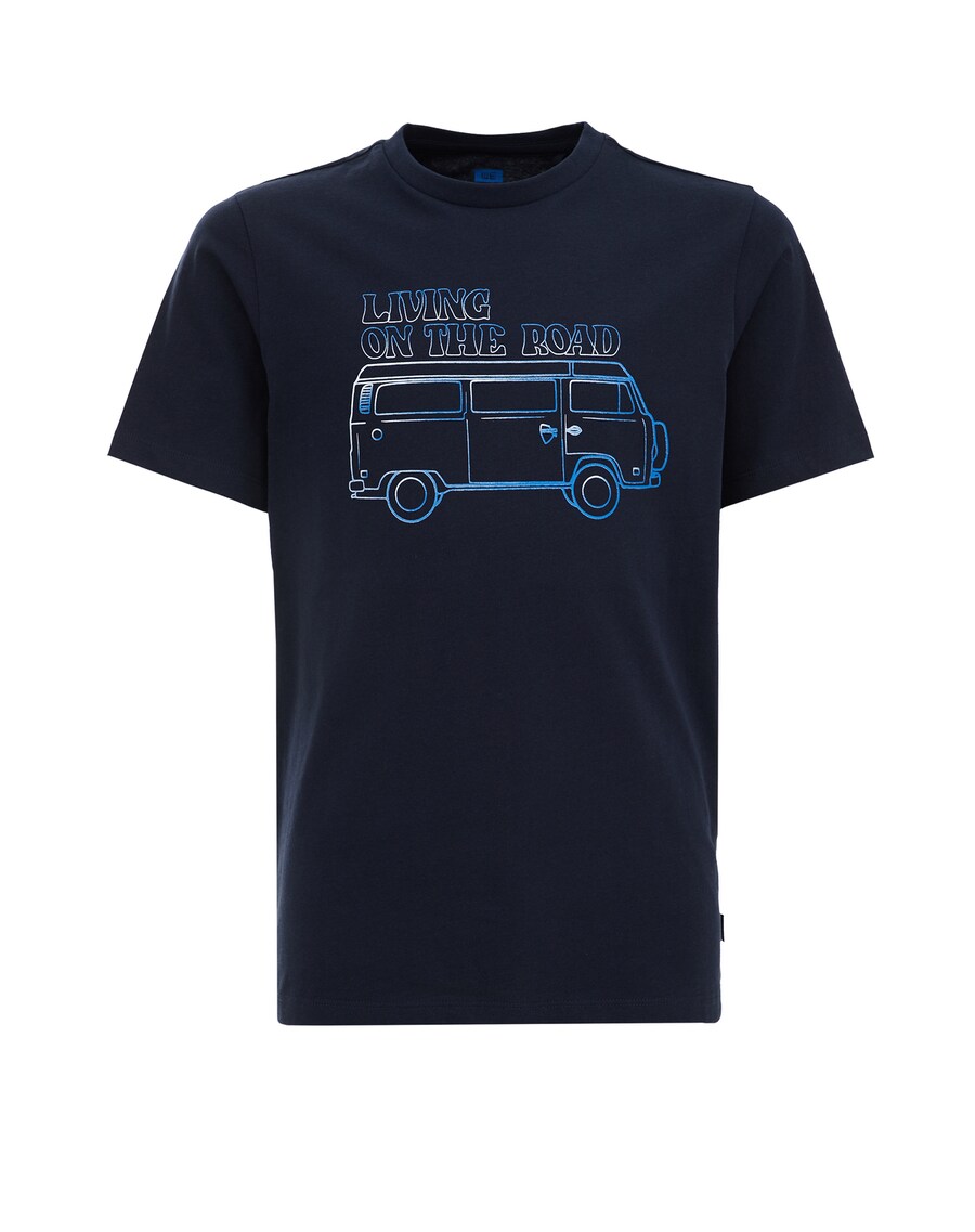 

Рубашка WE Fashion, цвет Blue/Dark blue