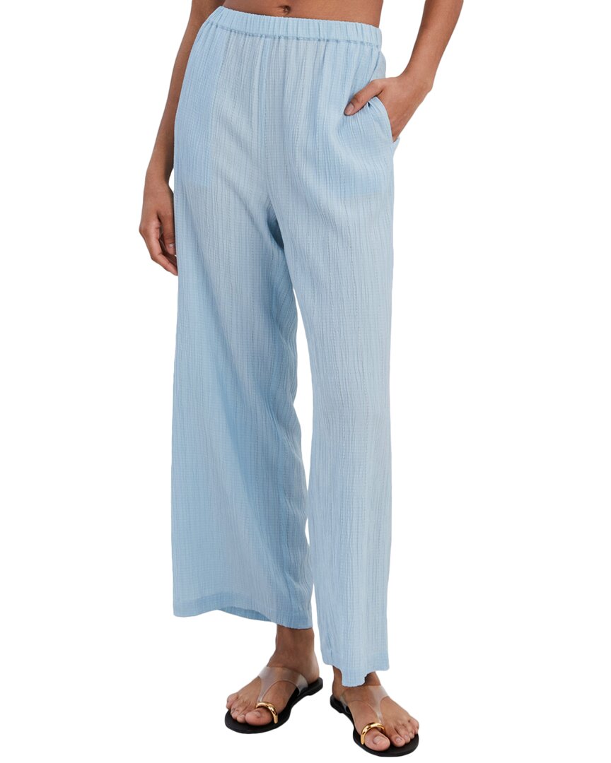 

Сплошные и полосатые брюки Milly Solid & Striped, синий