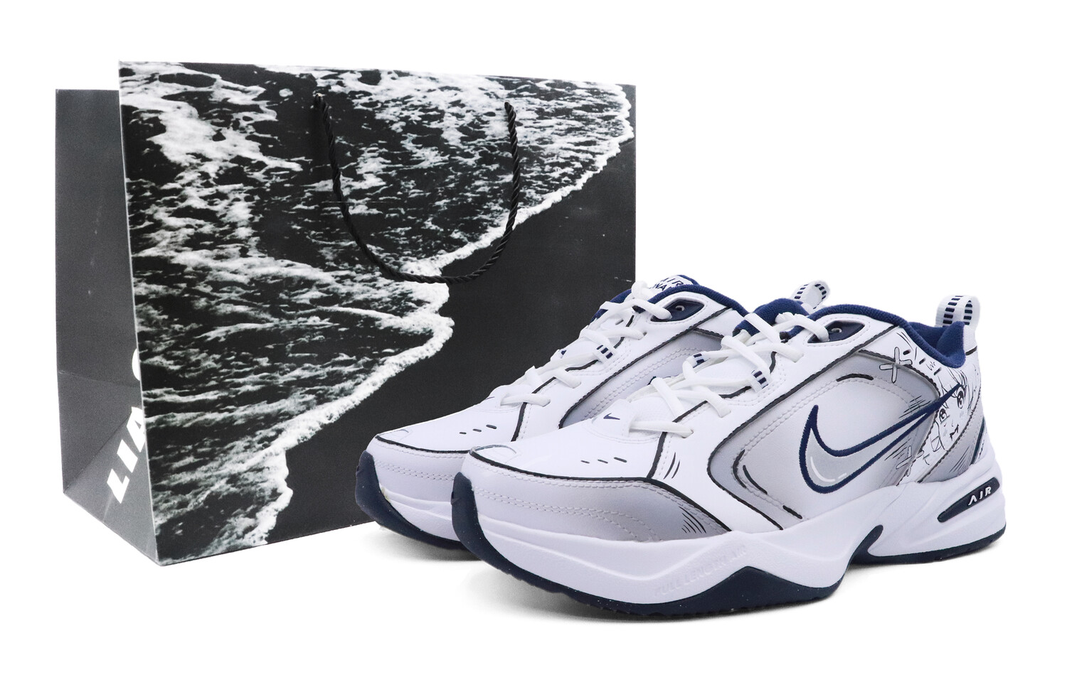 

Массивные кроссовки Nike Air Monarch 4 унисекс, White