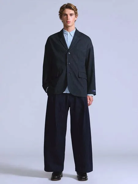 Плиссированные джинсы-брюки BLUETAB темно-синего цвета Levi's, Medium Indigo - Flat Finish — фото 2