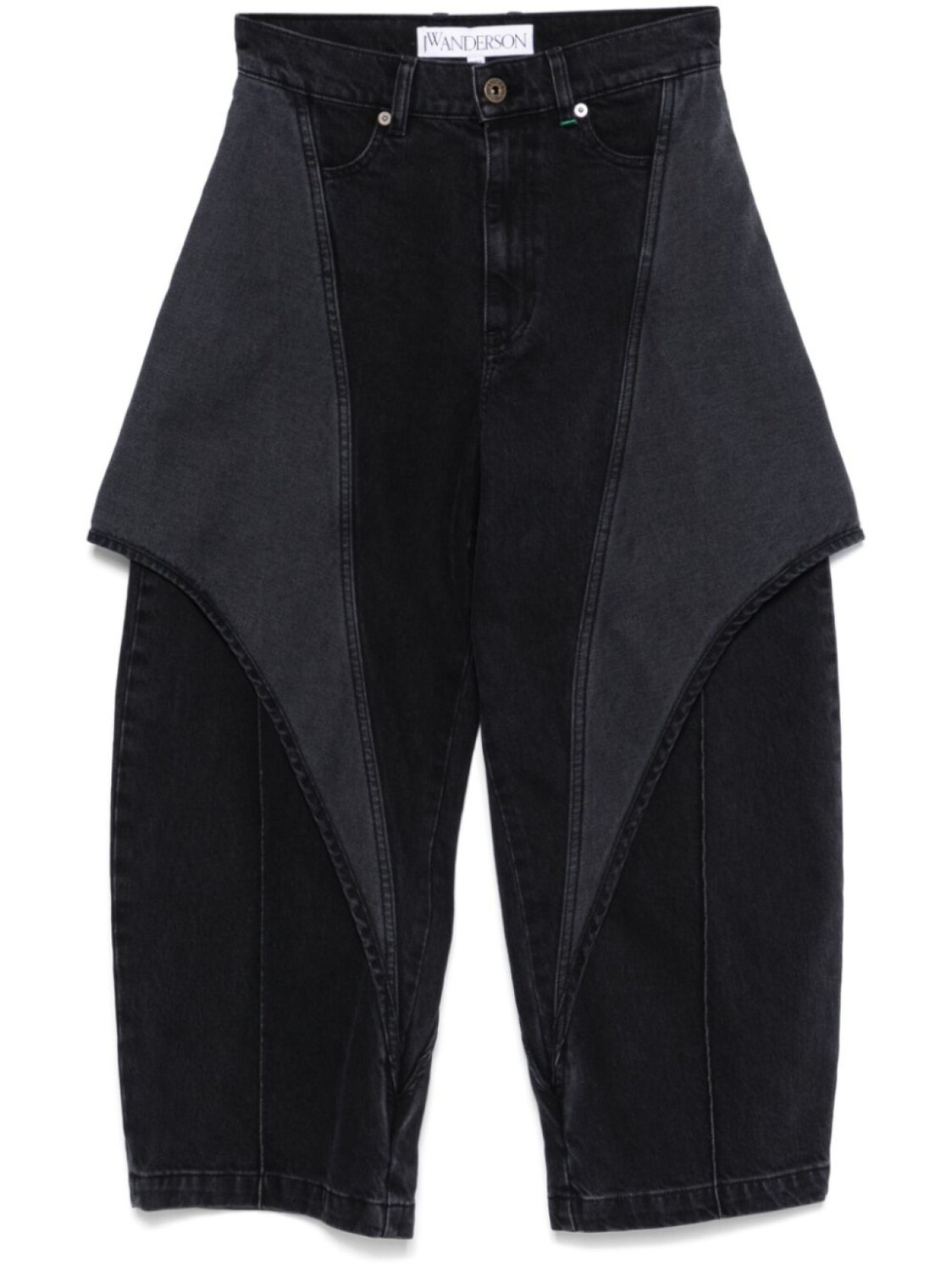 

Укороченные джинсы JW Anderson, серый