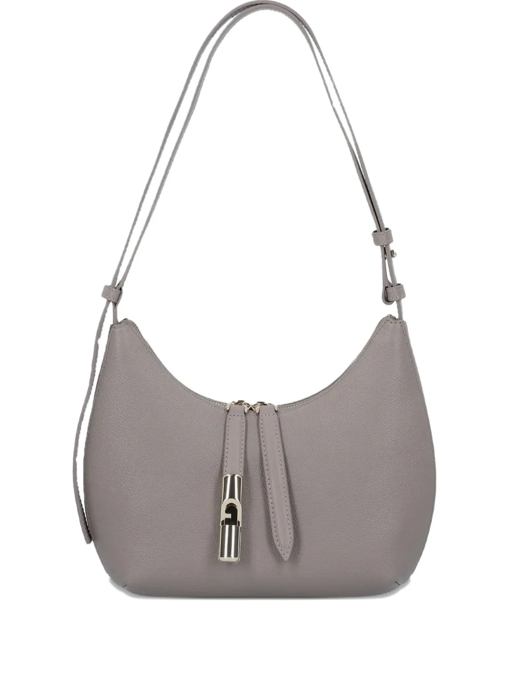 

Кожаная сумка Goccia Furla, серый