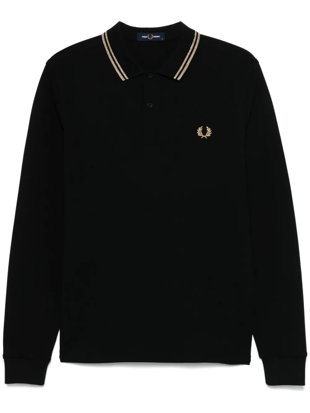 

Рубашка поло Twin Tipped Fred Perry, черный