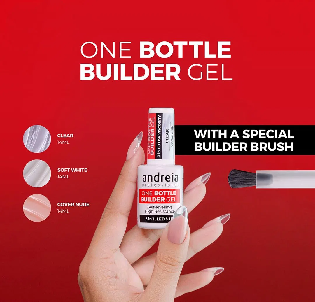 Гель-строитель для ногтей «Nude» от Andreia Professional Andreia, Covering Nude — фото 4