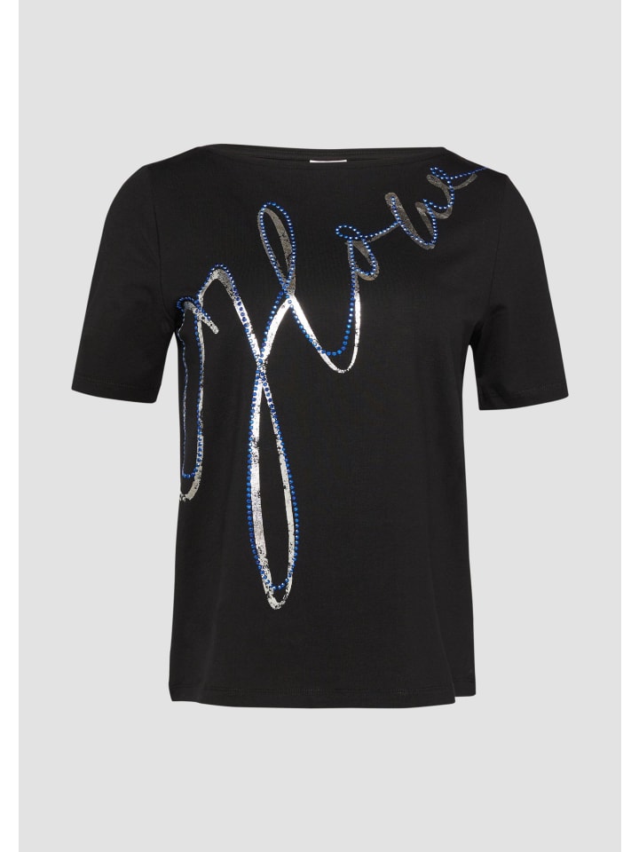 

Футболка в цвете 99D0_black s.Oliver, Черный, Футболка в цвете 99D0_black s.Oliver