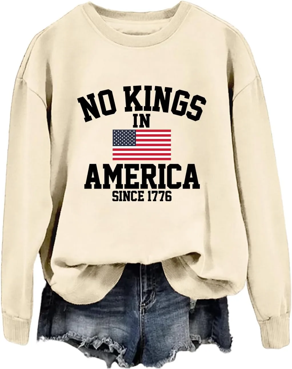 

Толстовка No Kings in America