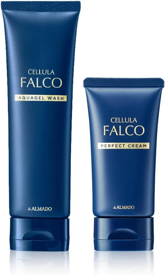 Гель для умывания Almond Official Cellula — Дневной Falco Perfect Cream и Aqua Gel Wash, 40 г